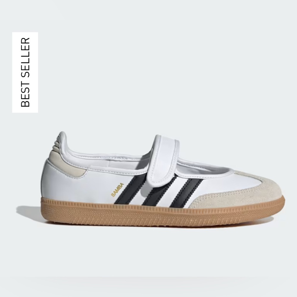 Adidas Samba Jane White Size 8.5 NEW IN BOX
